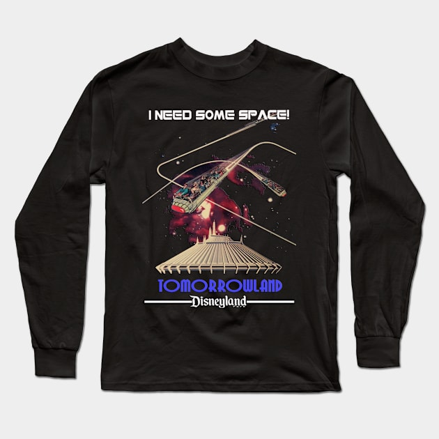 I Need Some Space Long Sleeve T-Shirt by jpitty23